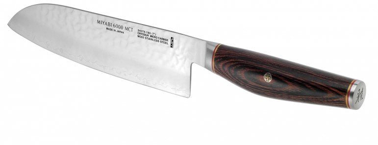 Miyabi Santoku Kochmesser, Stahl, 180 Mm, Silber / Braun, 34074-181-0