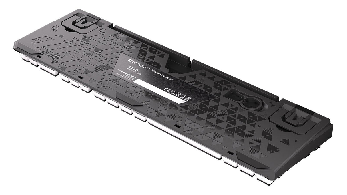 Teclado Alemán Endorfy Thock Usb Qwertz Negro