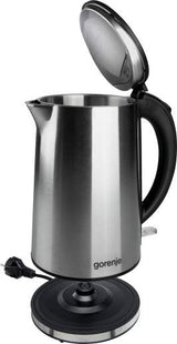 Hervidor De Agua Gorenje K15dws, Eléctrico, Capacidad 1,5 L, Potencia 2200 W, Acero Inoxidable