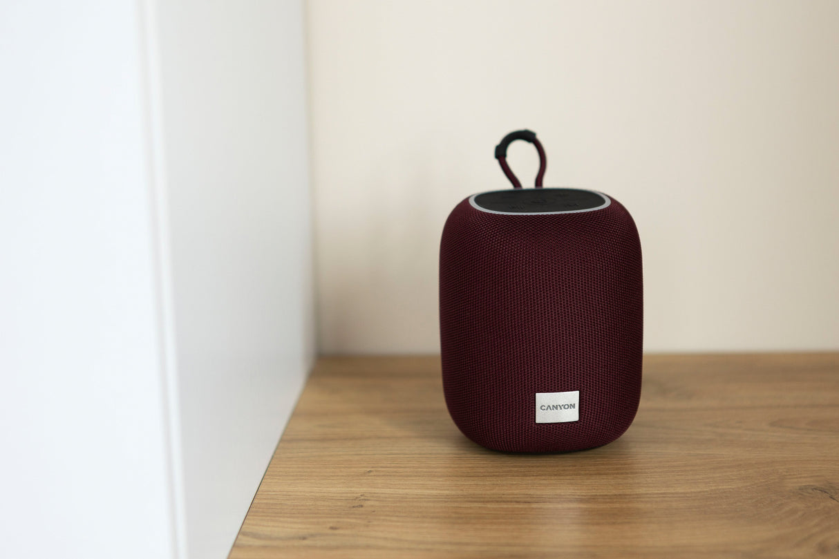 Canyon Bluetooth Speaker Bsp-8 Tf Reader Usb-C 10w Rojo Retail