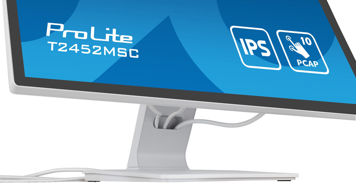 Iiyama 60,5 Cm 23,8" T2452msc-W1 16:9 M-Touch Hdmi+2usb Ips