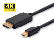 EAN 5704174123095 - Microconnect MDPHDMI2B-4K adaptador de cable de vídeo 2 m Mini DisplayPort HDMI tipo A (Estándar) Negro imagen 1