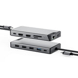 Alogic Dv3 Alámbrico Usb 3.2 Gen 1 (3.1 Gen 1) Type-C Plata