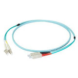 Efb Duplex Cable De Red Flat-Twin Lc-Sc Om3 50m Lszh 3x5mm Aqua