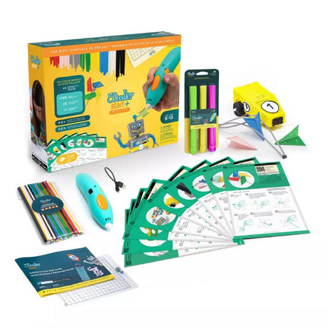 EAN 0817005024395 - 3Doodler Start Plus Costc komplektas rozszerzony lápiz 3D 0,77 mm Turquesa imagen 1