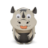 Mochila  Affenzahn Pequeño Amigo Rinoceronte, (Beige/Gris)Afz-Fas-001-047