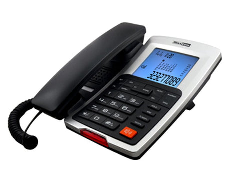 EAN 5908235972015 - MaxCom KXT709 teléfono Teléfono analógico Identificador de llamadas Negro, Blanco imagen 1