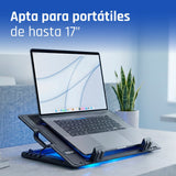 EAN 8435364316764 - iggual RP1V17 Soporte para ordenador portátil Negro 43,2 cm (17") imagen 6