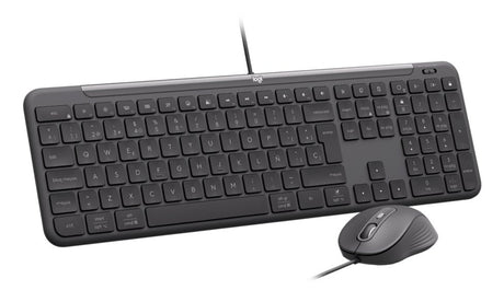 EAN 5099206129603 - Logitech 920-013344 teclado Ratón incluido Hogar / Oficina USB AZERTY Francés Grafito imagen 3