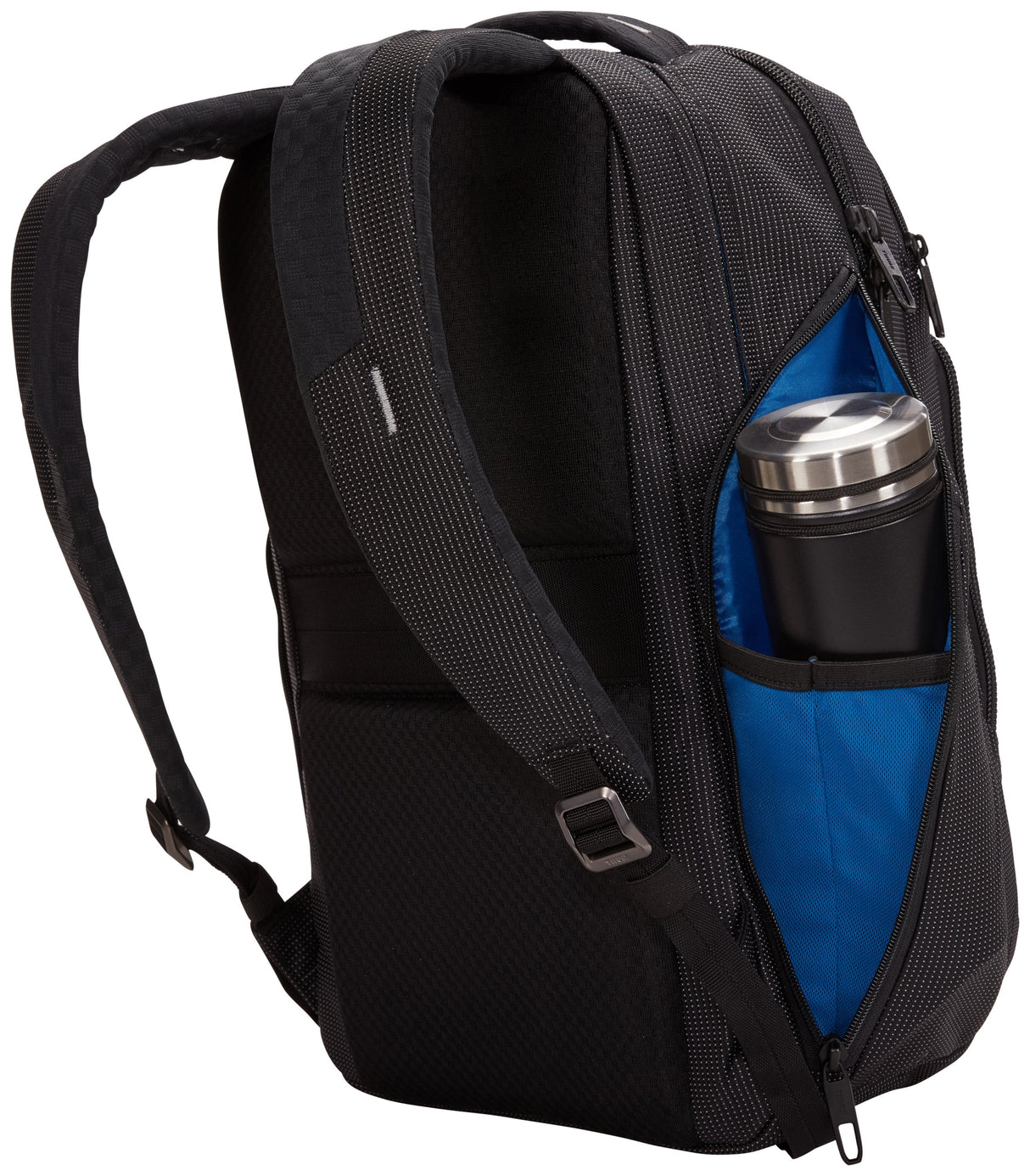 Mochila Thule Crossover 2 Dress Blue 30l Compartimento Acolchado Para Portátiles Hasta 15.6'/39.6cm Bolsillo Con Bloqueo Rfid Nailon
