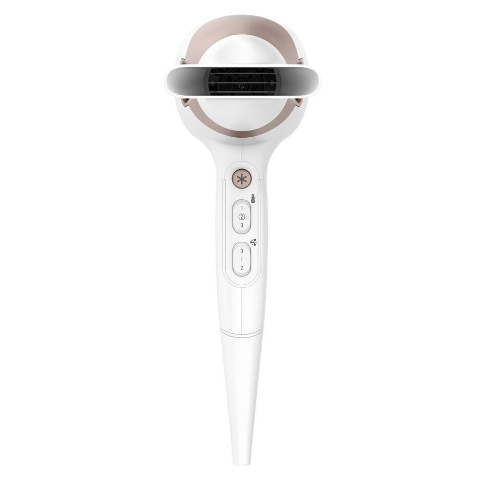 Rowenta Cv5830 Studio Dry 2300w Blanco Secador De Pelo Con Difusor Generador Iónico