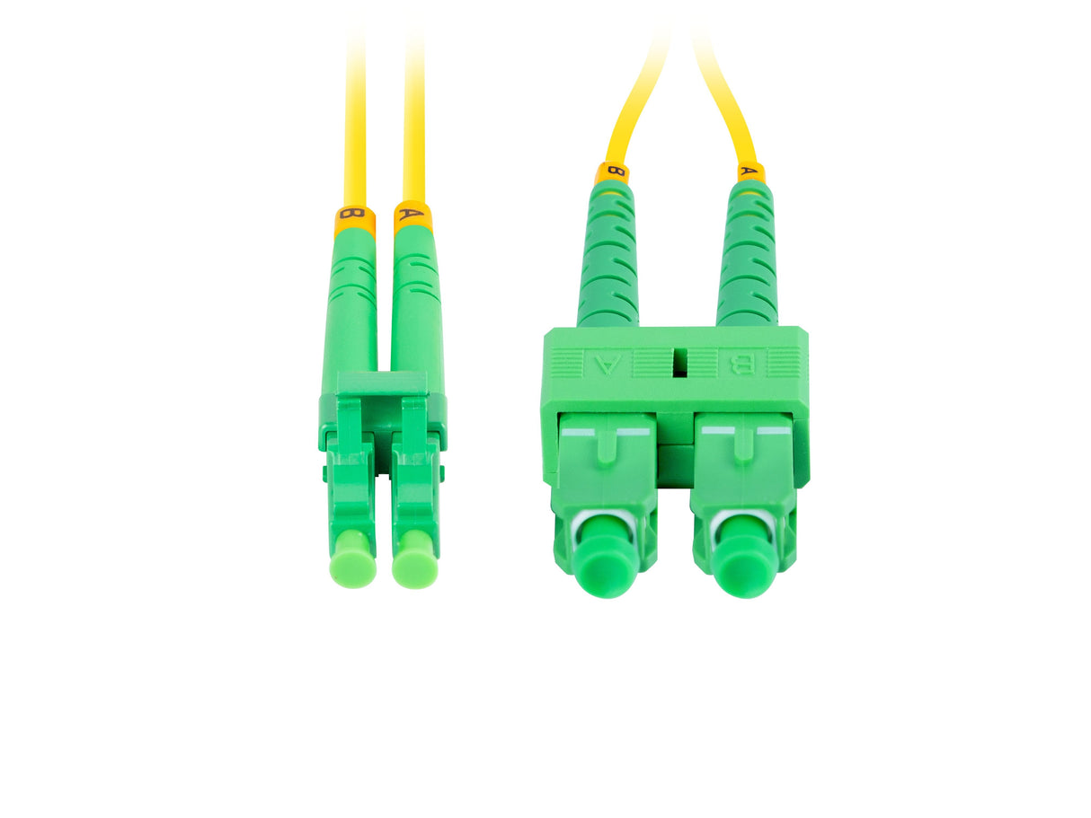 EAN 5901969433142 - Lanberg FO-SALA-SD11-0020-YE Cable de fibra óptica e InfiniBand 2 m SC LC Amarillo imagen 3