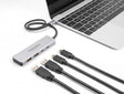 EAN 4043619642304 - DeLOCK 64230 hub de interfaz USB Tipo C 10000 Mbit/s Gris imagen 1
