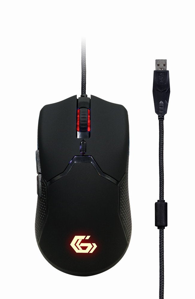 EAN 8716309117708 - Gembird GGS-UMGL4-01 teclado Ratón incluido Juego USB QWERTY Inglés de EE. UU. Negro imagen 3