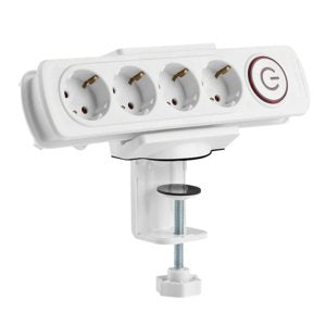 Logilink Kab0067 Organizador De Regletas Para Montaje En Mesa