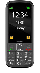 Movil Beafon Sl270 8,89 Cm (3.5") 136 G Negro, Plata