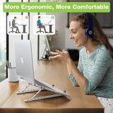 EAN 8059018364255 - Techly ICA-TBL 134TY soporte para ordenador portátil Plata 40,6 cm (16") imagen 10