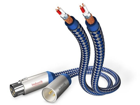 EAN 4001985512188 - Inakustik 00405007 cable de audio 0,75 m XLR Azul, Plata imagen 1