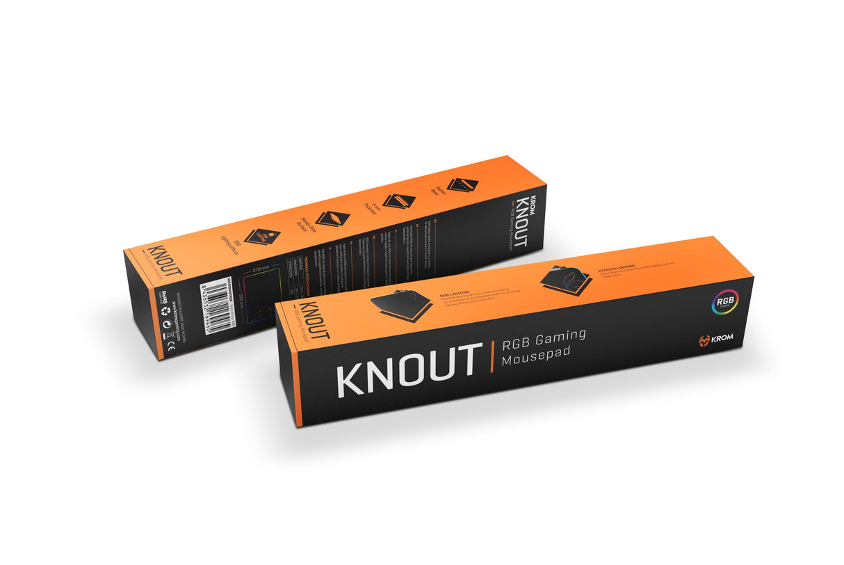 Krom Alfombirlla Gaming Knout Rgb (Nxkromkntrgb)