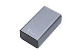 Extraenlace Epb-127 30000mah Plata  Banco De Energía  Banco De Energía, 65w Pd, Usb-C