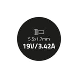 EAN 5901878511153 - Qoltec 51115 adaptador e inversor de corriente Interior 65 W Negro imagen 6