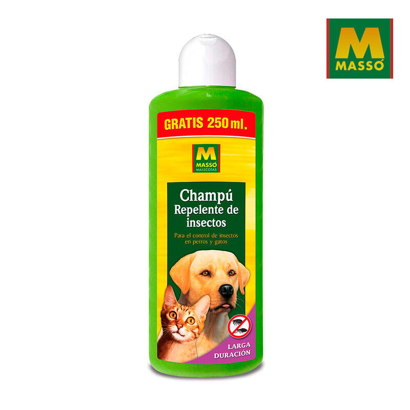 Champu Repelente Insectos Para Mascotas 1 L. 231038n Masso