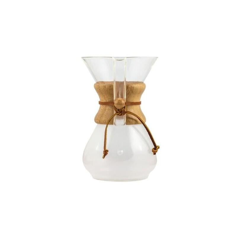 Chemex Cm-6a Jarra De Vidrio Con Cuello De Madera