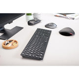 Cherry Tas Kw 9100 Slim Wireless Ch-Layout Negro Plata