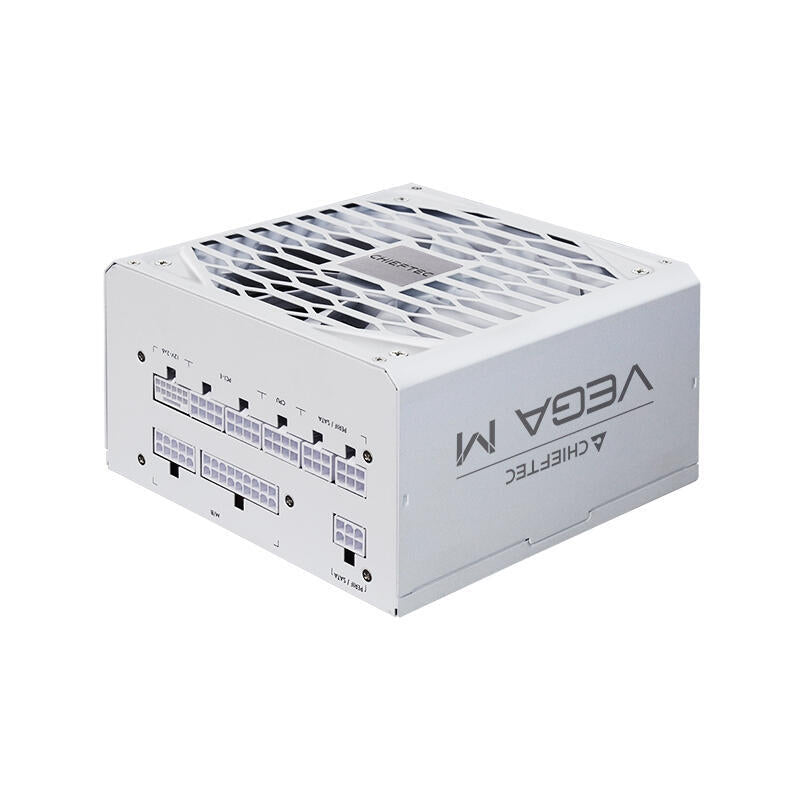 Chieftec Vega M 1000w White (Blanco, 1x 12 Pin High Power Gpu, 4x Pcie, Cablemanagement, 1000 Watt) Ppg-1000-Cw