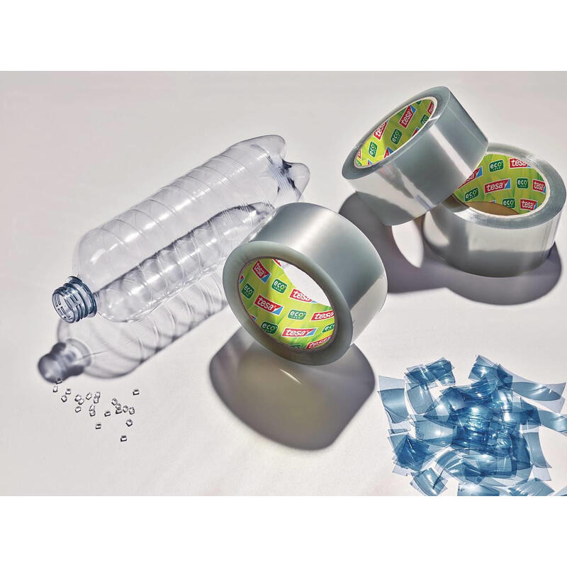 Cinta Adhesiva Tesapack Eco Ultra Fuerte Pp, 66m X 50mm, Transparente, 58297