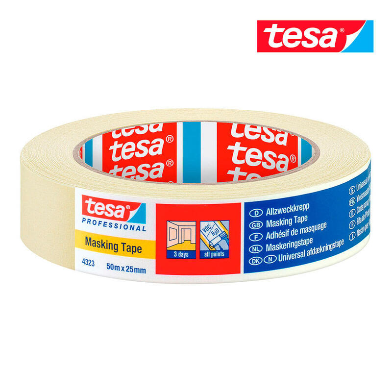 Cinta De Pintor 50m X 25mm 4323 Tesa