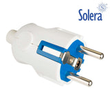 Clavija 2p+T 16a 250v Blanco Solera
