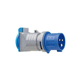 Clavija Adaptador Cetac A Base Tipo Schuko 2p+T Con Tapa 16a 230v~ Ip44 Brennenstuhl