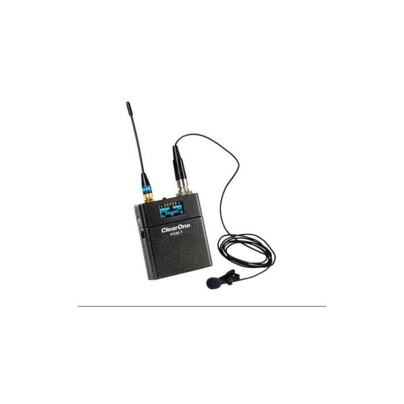 Clearone Wireless Beltpack Transmitter With 2.4 Ghz Rf Band (910-6104-001)