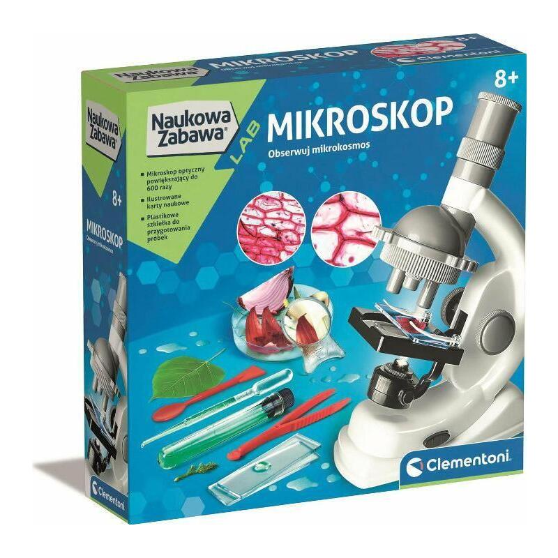 Clementoni Naukowa Doswiadczenia Z Mikroskopem 50806
