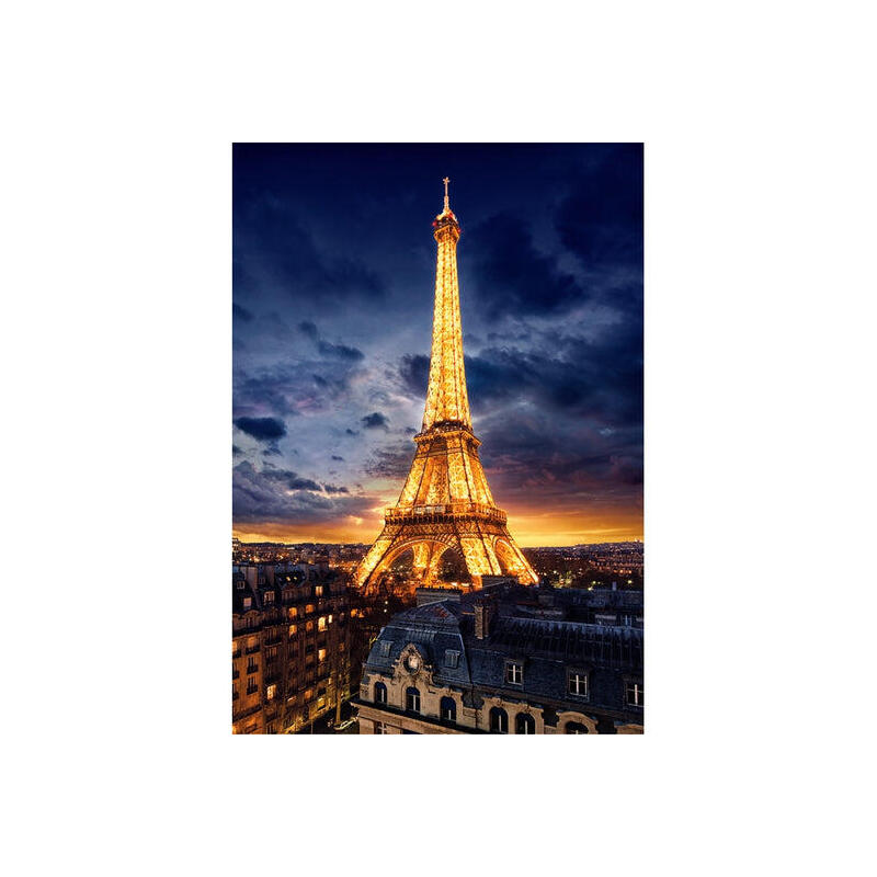 Clementoni - Puzzle 1000 Piezas Torre Eiffel