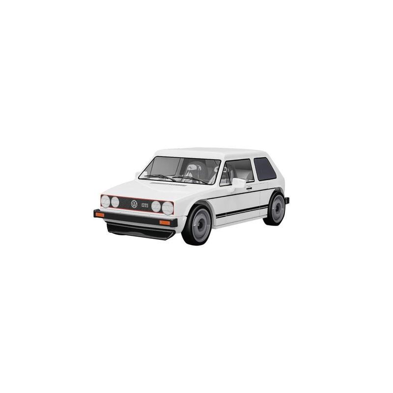 Cobi Volkswagen Golf Gti (1976-1983), Construction Toy White, Escala 1:35 Cobi-24614