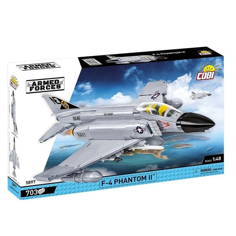 Cobi F -4 Phantom Ii - Uss Midway, Juguete De Construcción Cobi-5897