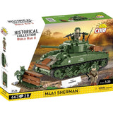 Cobi M4a1 Sherman, Juguete De Construcción Escala 1:35 Cobi-3126