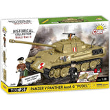 Cobi Panzer V Panther Ausf. G "Pudel", Juguete De Construcción Escala 1:28 Cobi-2655