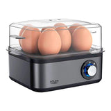 Cocedor De Huevos Ad4486, Hasta 8 Huevos, Antracita, 800 W