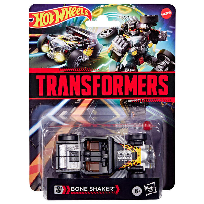 Coche Bone Shaker Transformers Hot Wheels