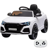 Audi Rs Q8 12v Blanco - Coche Eléctrico Para Niños