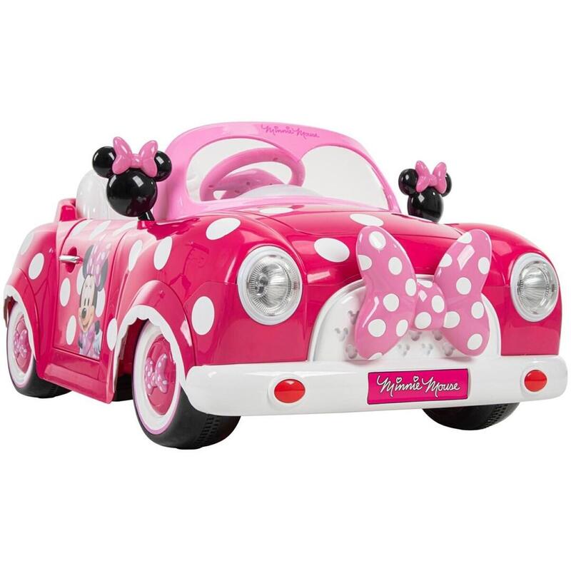 Jezdzik Elektryczny Dla Dzieci Auto Myszka Minnie 6v Huffy 17315w