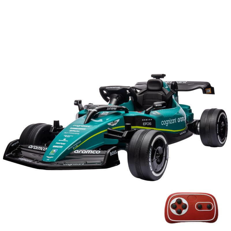 Coche F1 Aston Martin 24v - Coche Eléctrico Para Niños