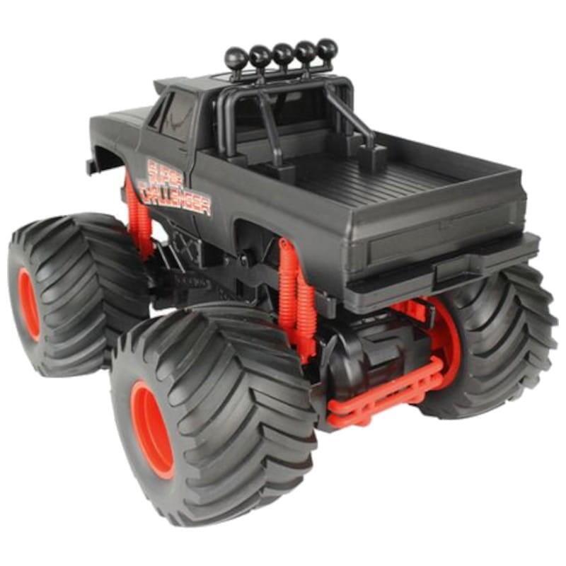 Coche Rc Eléctrico Super Big Wheels Racing Car Dl16a02-1 1/16 Rojo