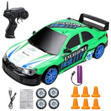 Coche Rc Eléctrico  Wltoys Sc24a02-1 1/24 4wd Drift Amarillo