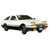 Coche Rc Ld1801 Ae86 1/18 2.4g (Gyro Version) Drift Blanco