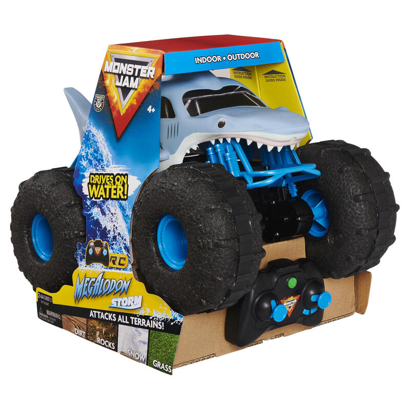 Coche R/C Spin Master Monster Jam Megalodon Storm, 6056227