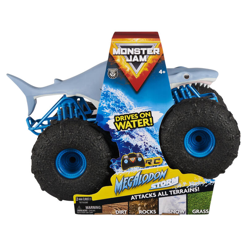 Coche R/C Spin Master Monster Jam Megalodon Storm, 6056227